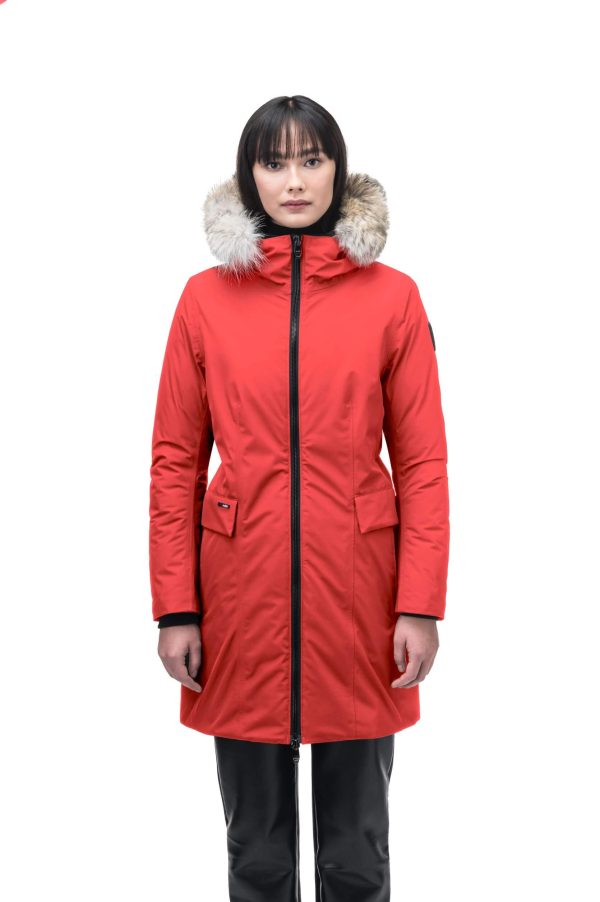 Romeda Women s Mid Thigh Parka For Cheap