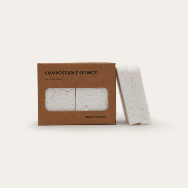 Compostable Sponge | 4pk For Sale