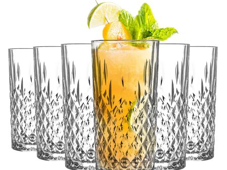 356ml Odin Highball Glasses - Pack of Six - By LAV Online Hot Sale