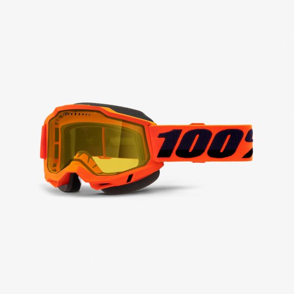 ACCURI 2 SNOWMOBILE Goggle Neon Orange Sale