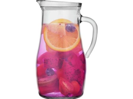 1.8L Misket Glass Water Jug - By LAV Supply