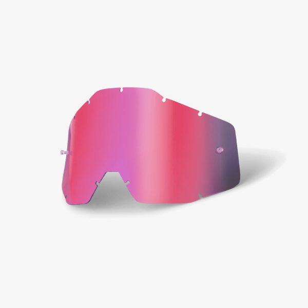 RACECRAFT ACCURI STRATA - Replacement Lens - Pink Mirror Smoke on Sale