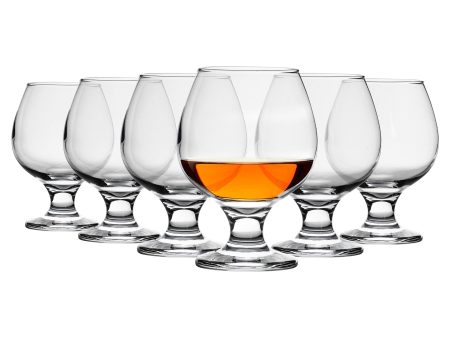 390ml Misket Snifter Brandy Glasses - Pack of Six - By LAV Sale