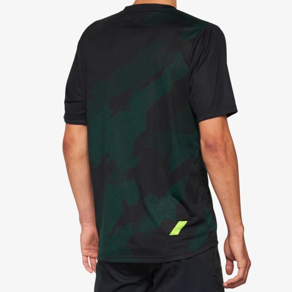 AIRMATIC LE Short Sleeve Jersey Black Camo Hot on Sale