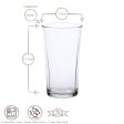 280ml Lys Highball Glasses - Pack of Six - By Duralex Online Sale