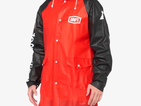 TORRENT Rain Jacket Black Red Fashion