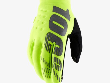 BRISKER CE Glove - Fluo Yellow Hot on Sale