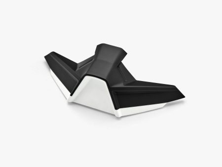 RACECRAFT 2 SNOWMOBILE Nose Guard Black White For Cheap