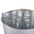 12L Galvanised Steel Bucket - By Blackspur Fashion