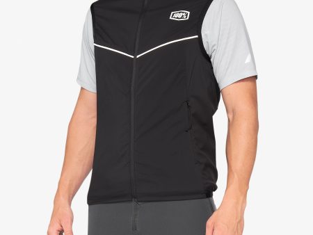 CORRIDOR Black Stretch Vest For Cheap