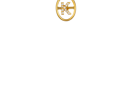 K  Chloe Initial - Gold Online Hot Sale