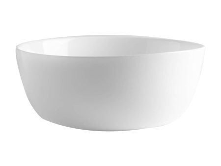 19cm Toledo White Glass Salad Bowl - By Bormioli Rocco Online Sale