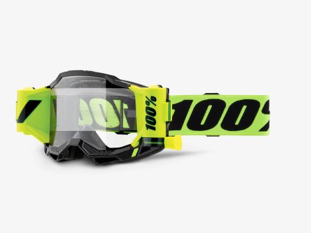 ACCURI 2 FORECAST Goggle Neon Yellow - Clear Lens on Sale