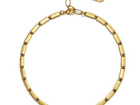 Amelia Block Link Choker Necklace Cheap