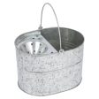 Galvanised Steel Mop Bucket & Wringer - By Ashley Online now