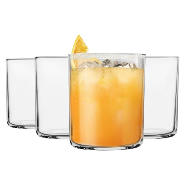 280ml Aere Tumbler Glasses - Pack of Four - By Bormioli Rocco Fashion