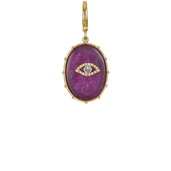 Mona Evil Eye Clip-On Charm Fashion