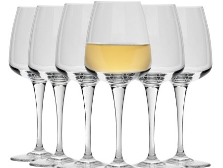 350ml Aurum Wine Glasses - Pack of Six - By Bormioli Rocco Cheap