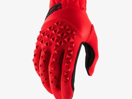 AIRMATIC Glove - Red Black For Cheap