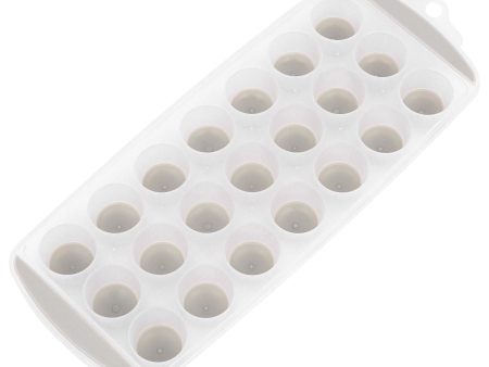 White 21 Cube Ice Cube Tray - By Ashley Sale