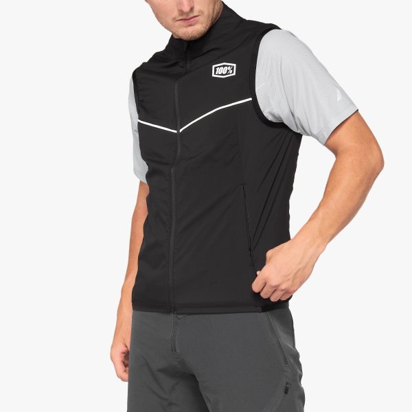 CORRIDOR Stretch Vest Black Sale