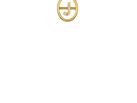 J  Chloe Initial - Gold Online Hot Sale