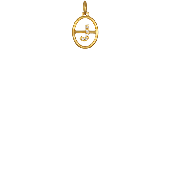 J  Chloe Initial - Gold Online Hot Sale