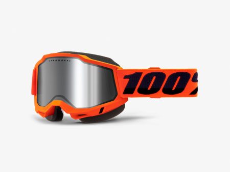 ACCURI 2 SNOWMOBILE Goggle Neon Orange Sale