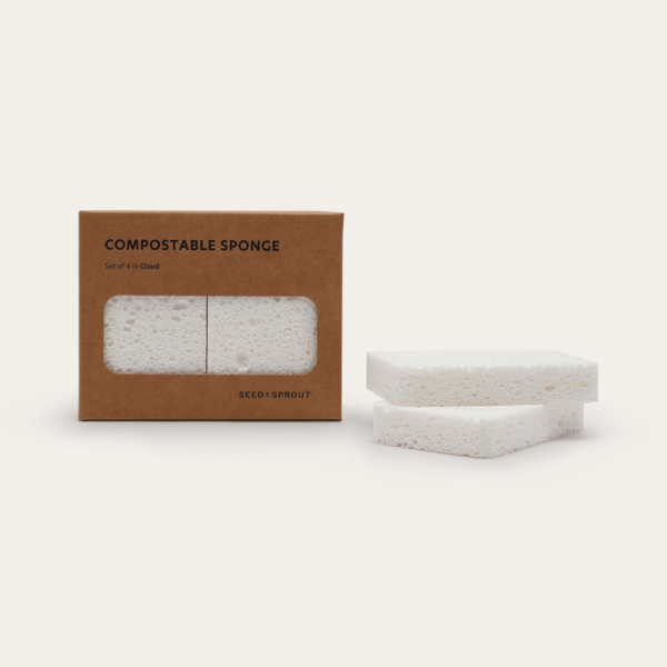 Compostable Sponge | 4pk For Sale