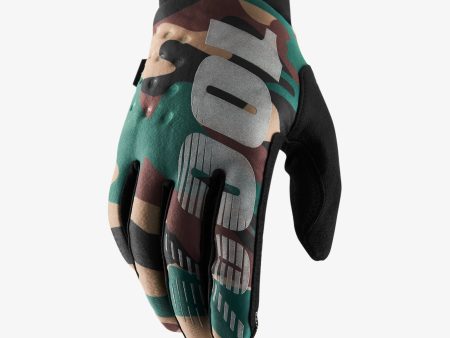 BRISKER Glove - Camo Black Fashion