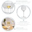 430ml Inalto Tre Sensi White Wine Glasses - Pack of Six - By Bormioli Rocco Hot on Sale