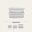 Glass Food Containers | Square 2pk Online