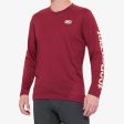 AIRMATIC Long Sleeve Jersey Merlot on Sale