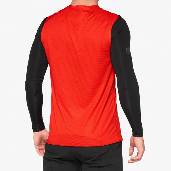 R-CORE CONCEPT Sleeveless Jersey Red Discount