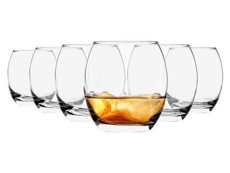 405ml Empire Tumbler Glasses - Pack of Six - By LAV Online now