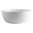 23cm Toledo White Glass Salad Bowl - By Bormioli Rocco Online now