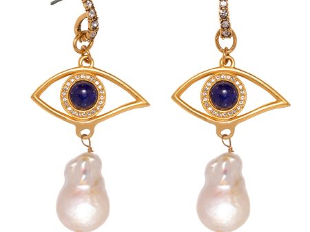 Aaliyah Evil Eye Earrings Online