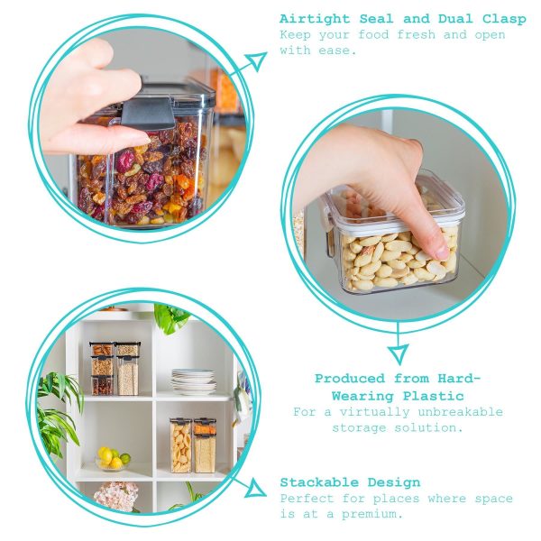 1.8L Plastic Food Storage Container - By Argon Tableware For Discount