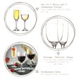 12pc Tokyo Small Wine & Champagne Stemware Set - By LAV Online