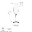 230ml Electra Champagne Flutes - Pack of Six - By Bormioli Rocco For Cheap