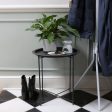 Round Steel Tray Table - By Harbour Housewares Hot on Sale