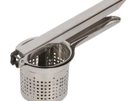 Stainless Steel Potato Ricer - 25cm - By Argon Tableware For Sale