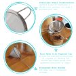 Stainless Steel Conical Strainer - 10cm - By Argon Tableware Cheap