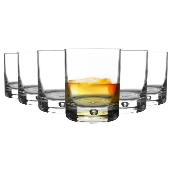 280ml Barglass Whisky Glasses - Pack of Six - By Bormioli Rocco Discount