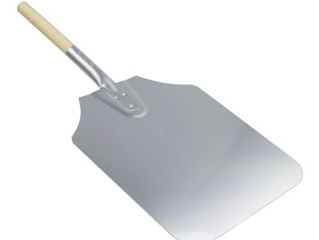 61cm Traditional Aluminium Pizza Peel - By Argon Tableware Discount