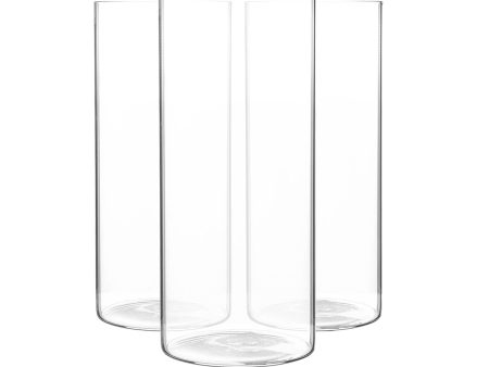 1.5L Scandi Glass Storage Jars - Pack of 3 - By Argon Tableware Cheap