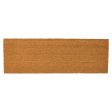 120cm x 40cm Brown Coir Double Door Mat - By Nicola Spring on Sale