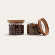 Wategos Glass Pantry Jars 2pk | Praline 450ml Online now