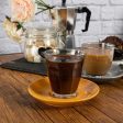 200ml Picardie Glass Coffee Cups & Saucers - Pack of Six - By Duralex Hot on Sale