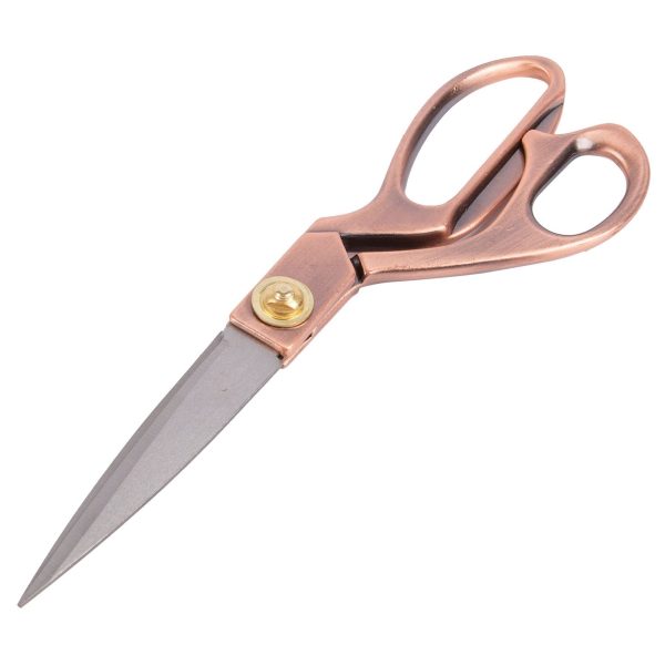 24cm Bronze Stainless Steel Tailoring Scissors - By Blackspur Online now